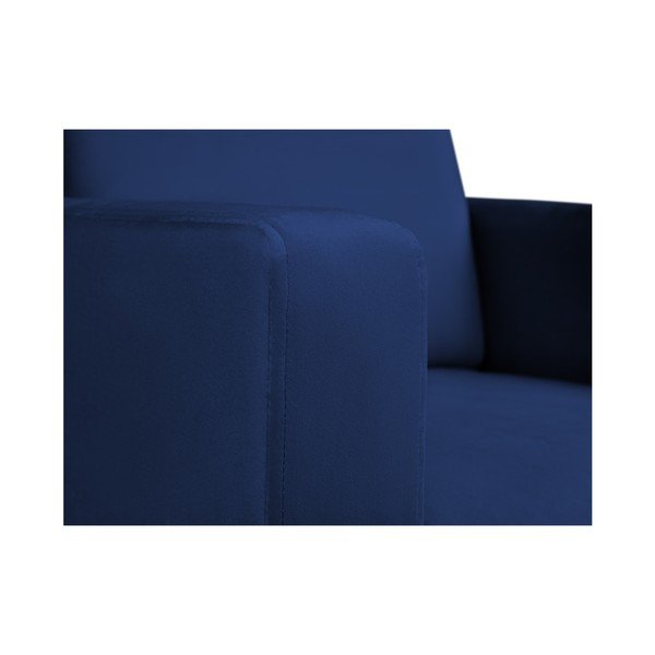 Tmavě modré křeslo Kooko Home Massimo-image-1