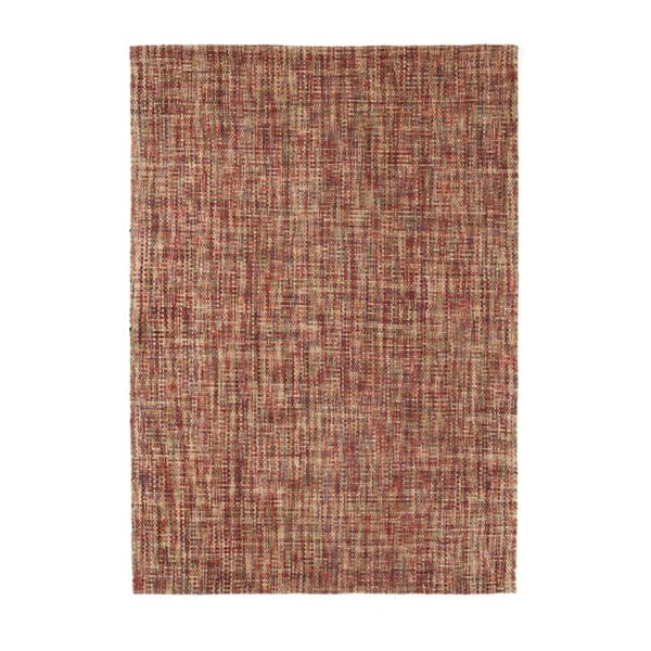 Červený vlněný koberec Linie Design Johanna, 140 x 200 cm