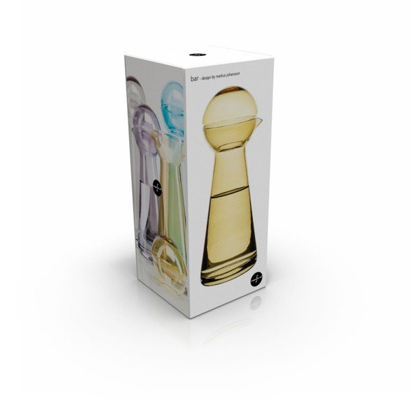 Karafa na víno Sagaform Birdie, 0,5 l, fialová-image-4