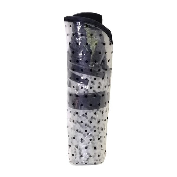 Transparentní skládací deštník Ambiance Black Polka Dots, ⌀ 97 cm-image-1