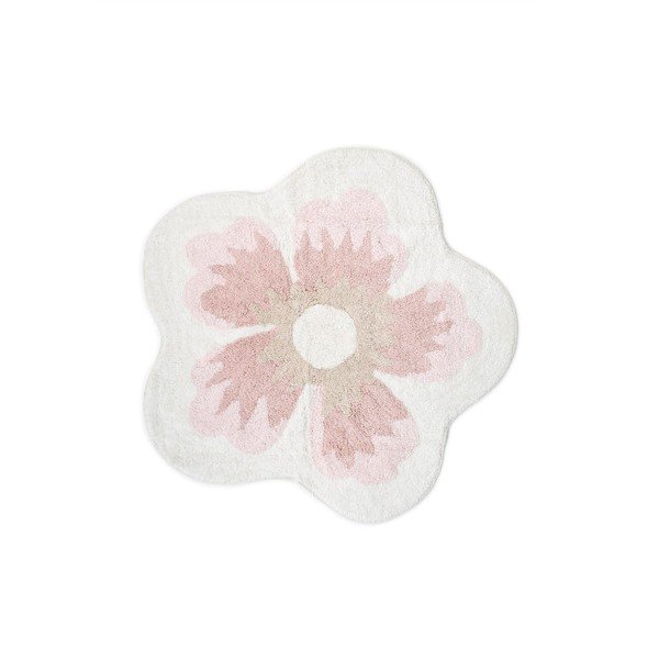 Růžová bavlněná koupelnová předložka Irya Home Collection Lavin