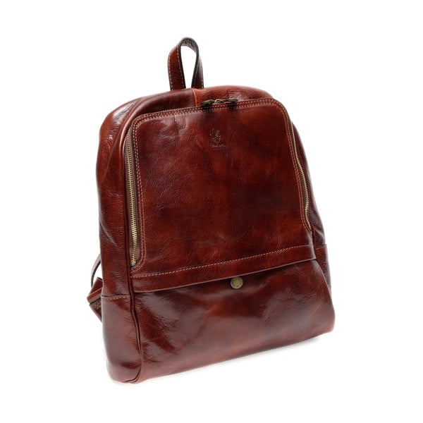 Kožený batoh – Anna Luchini-image-1