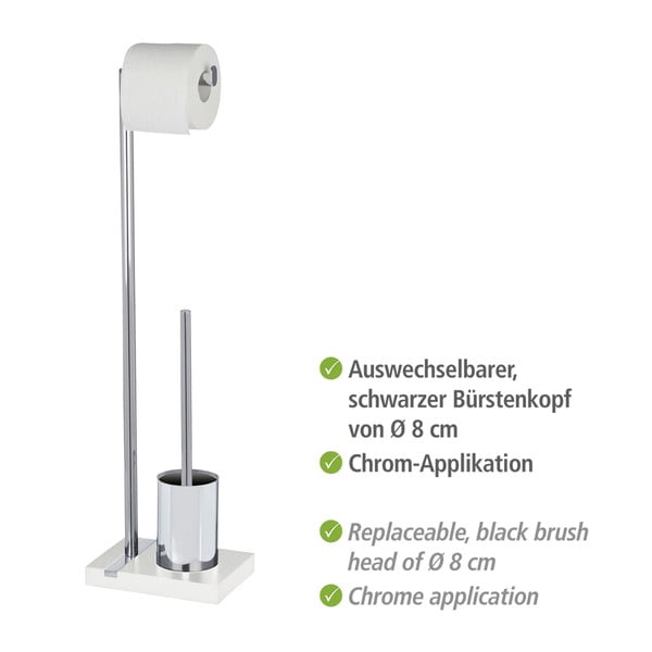 Toaletní kartáč s držákem na toaletní papír Wenko Noble-image-2