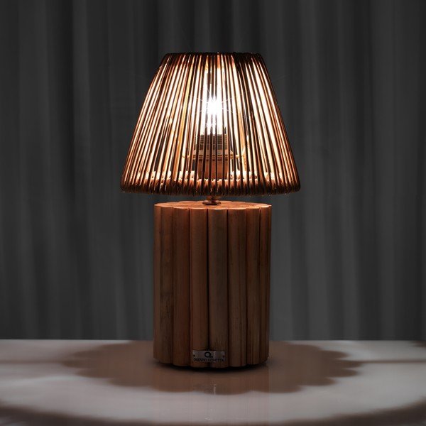 Stolní lampa v přírodní barvě 40 cm Perlis - Tomasucci-image-2