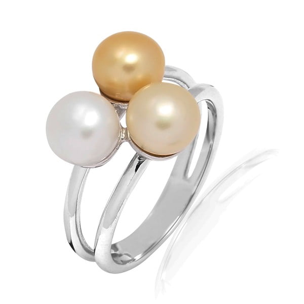Prsten s perlou Nova Pearls Copenhagen Delphine, vel. 58-image-2