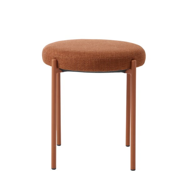 Kovová stolička v terakotové barvě Pelican – Unique Furniture-image-3