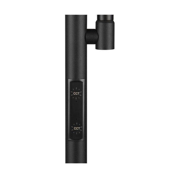 Černá LED stojací lampa (výška 178 cm) Specter – Reality-image-4