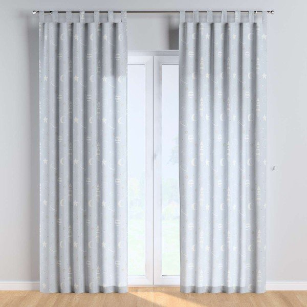 Dětský závěs 260x130 cm Magic Collection - Yellow Tipi-image-1