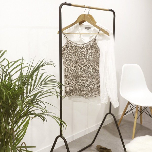 Černý stojan na oblečení Compactor Elias Clother Hanger, výška 145 cm-image-1