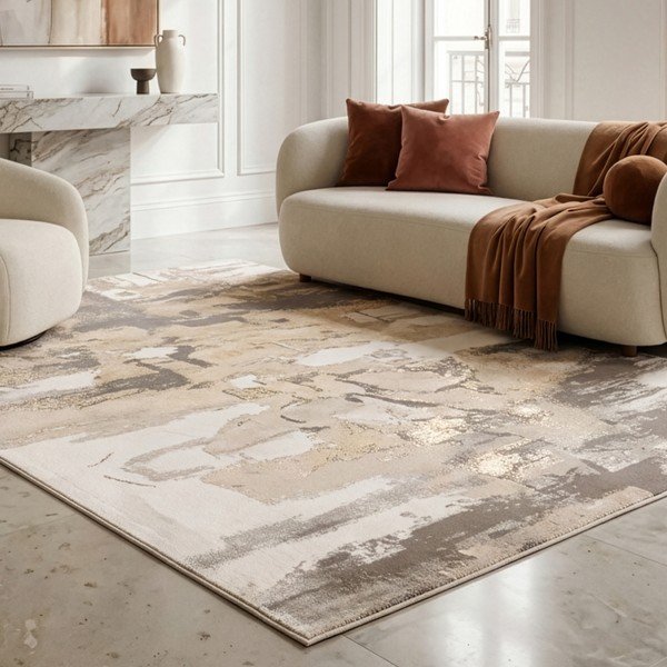 Béžový/krémový koberec 160x220 cm Miro – Asiatic Carpets-image-1