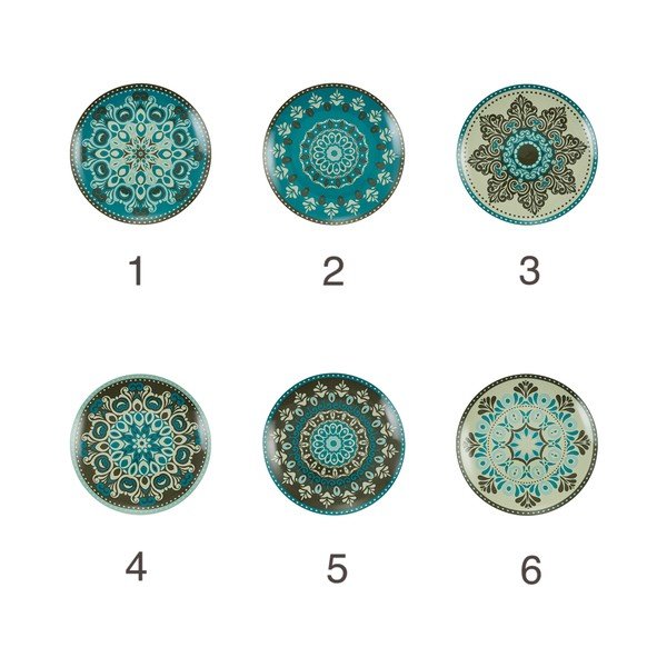 Dezertní  porcelánové talíře v sadě 6 ks ø 19 cm Cala Jondal – VDE Tivoli 1996-image-2