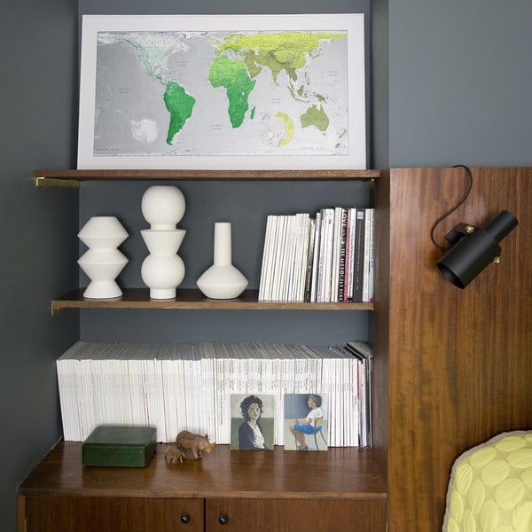 Zelená mapa světa The Future Mapping Company Future Map, 101 x 58 cm-image-1