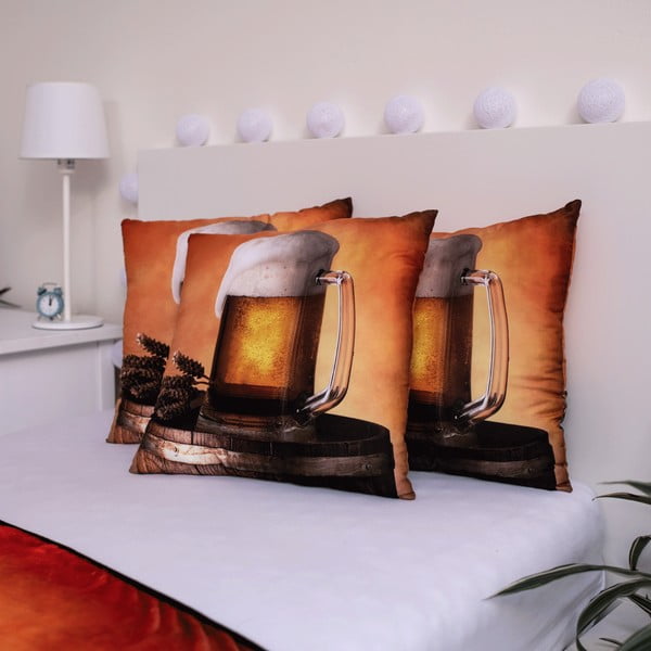 Dekorační polštář 40x40 cm Beer – Jerry Fabrics-image-1