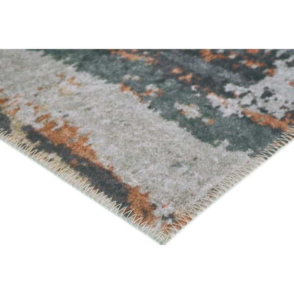 Šedý pratelný koberec 80x50 cm - Vitaus-image-2