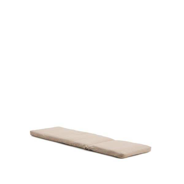 Béžový zahradní podsedák na lehátko 50x175 cm Maoni – Kave Home