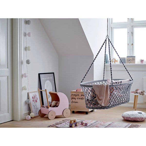 Dětský dřevěný kočárek Bloomingville Toy Pram-image-3