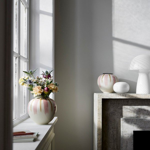 Bílá porcelánová dóza Kähler Design Hammershoi, ⌀ 11,5 cm-image-2