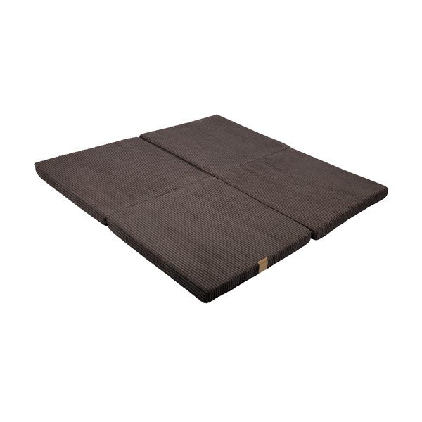 Hnědá dětská hrací podložka 120x120 cm – Meowbaby