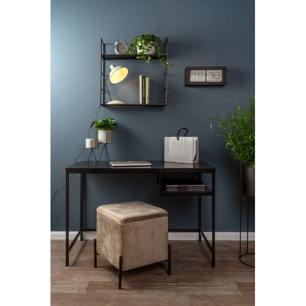 Šedý kovový držák na časopisy PT LIVING Perky-image-1