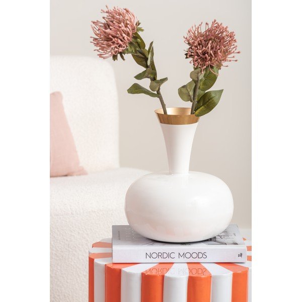 Kovový kulatý odkládací stolek ø 40 cm Candy Swirl – Leitmotiv-image-1