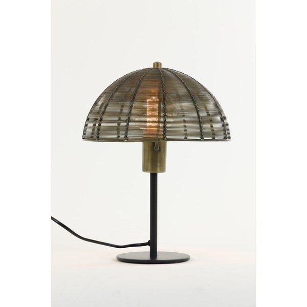 Stolní lampa v bronzové barvě (výška 33 cm) Klobu – Light & Living-image-2