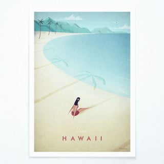 Plakát Travelposter Hawaii, 50 x 70 cm