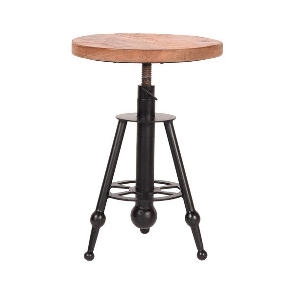 Barová stolička z mangového dřeva LABEL51 Solid-image-2