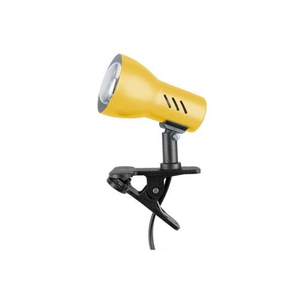 Žlutá stolní lampa na klips BRITOP Lighting Cspot Yellow