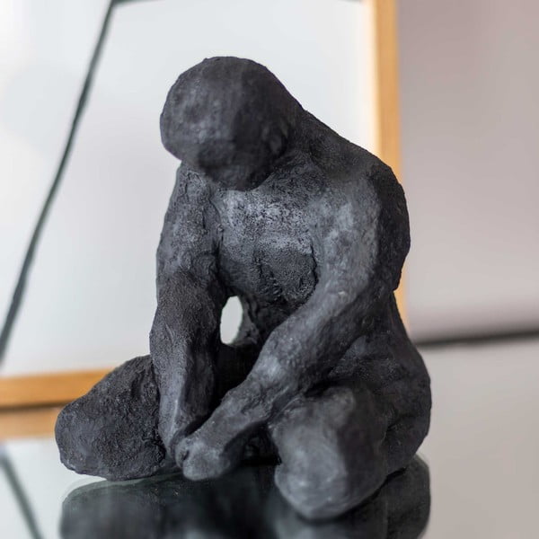 Soška z polyresinu (výška 15 cm) Meditating Man – Mette Ditmer Denmark-image-4