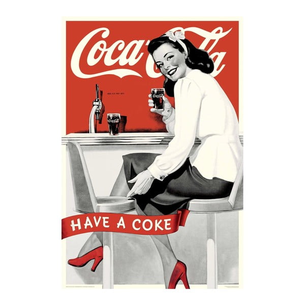 Plakát Have a coke, 61x91 cm