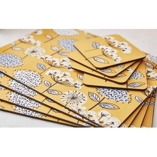 Korkové prostírání 4 ks 21.5x29 cm Retro - Cooksmart ®