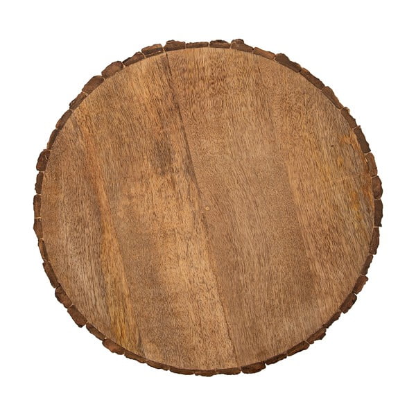 Servírovací dřevěné prkénko ø 39 cm Mango – Orion-image-2