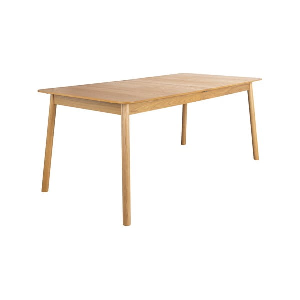 Rozkládací jídelní stůl s deskou v dubovém dekoru 90x180 cm Glimps – Zuiver-image-3