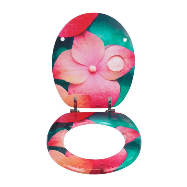 Záchodové prkénko 37,5 x 44 cm Flower – Allstar-image-1