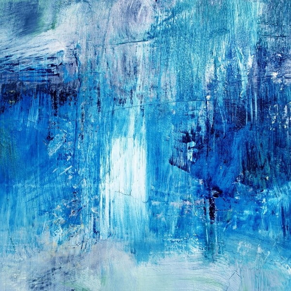 Skleněný obraz Insigne Azul Juniya, 30 x 30 cm