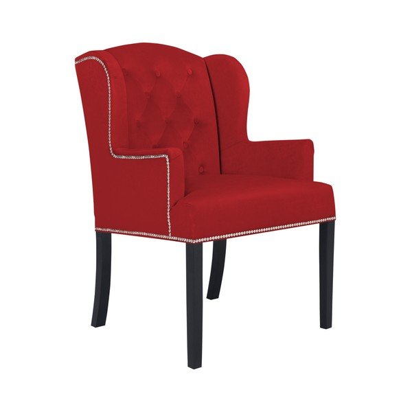 Červené křeslo Mazzini Sofas Apollo