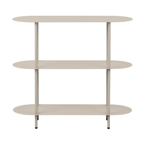 Béžový kovový regál 90x81x31 cm Rieti – House Nordic