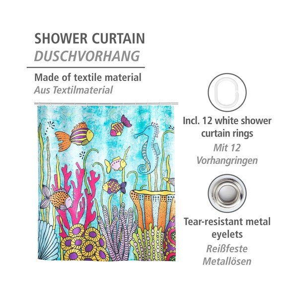 Sprchový závěs 180x200 cm Rollin'Art Ocean Life – Wenko-image-4
