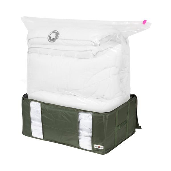 Vakuový látkový úložný box na oblečení 65x45x27 cm Ecologik – Compactor-image-4