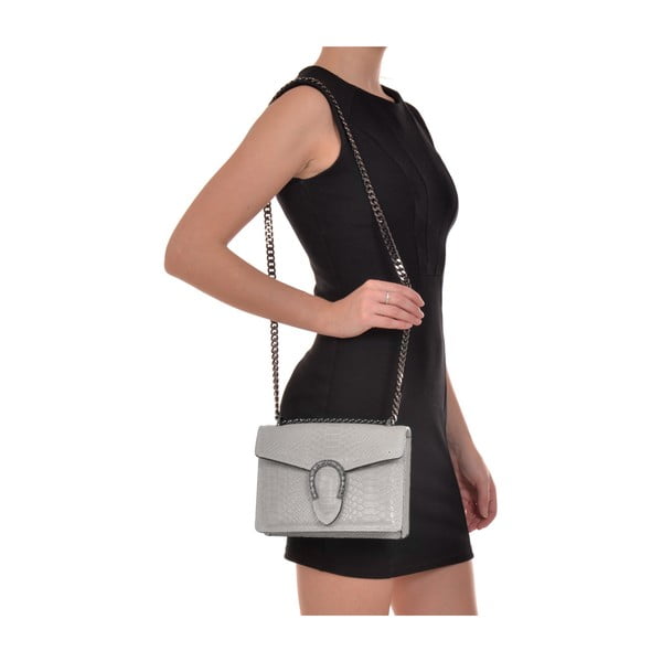 Béžové kožené psaníčko Renata Corsi Fiona-image-4