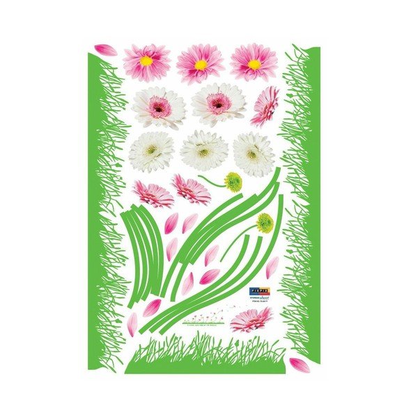 Samolepka Fanastick Colored Gerbera and Grass-image-1