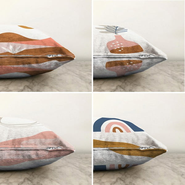 Sada 4 povlaků na polštáře Minimalist Cushion Covers Desert, 55 x 55 cm-image-1