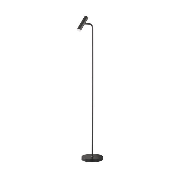 Černá LED stmívatelná stojací lampa (výška 154 cm) Stina – Fischer & Honsel