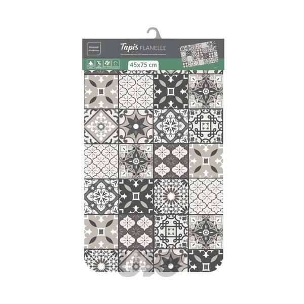 Šedý koberec 45x75 cm Gaston – douceur d'intérieur-image-2