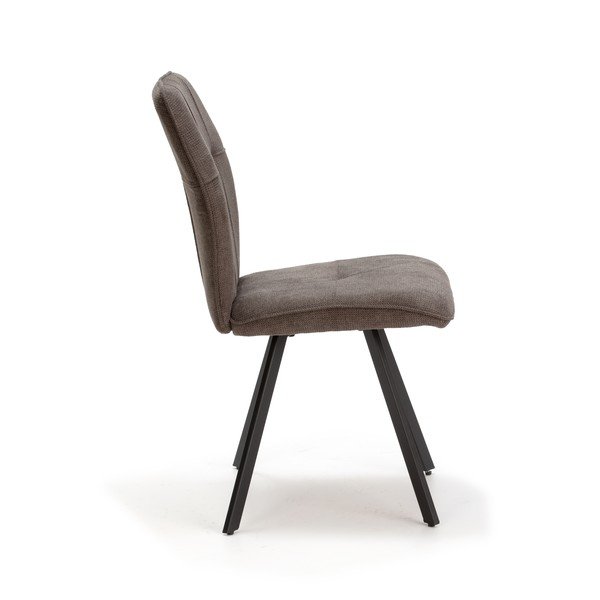 Tmavě šedé jídelní židle v sadě 4 ks Mery – Marckeric-image-4