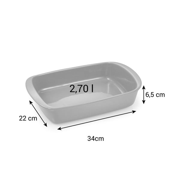 Zapékací mísa z kameniny 22x34 cm Delicia – Tescoma-image-2