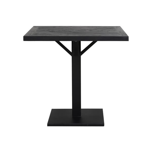 Černý jídelní stůl 80x80 cm Chisa – Light & Living