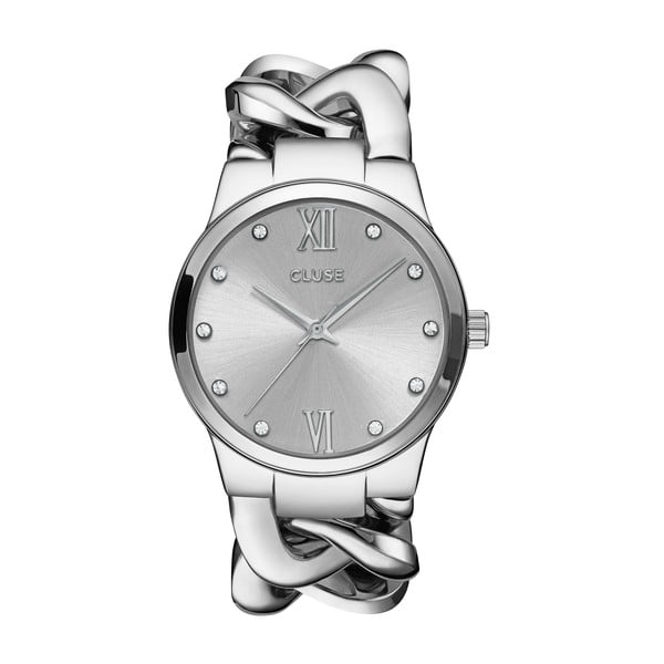 Dámské hodinky Elegante Stone Silver, 38 mm