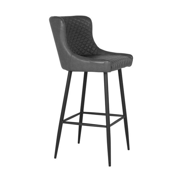 Tmavě šedá barová židle 105 cm Dallas – House Nordic-image-1