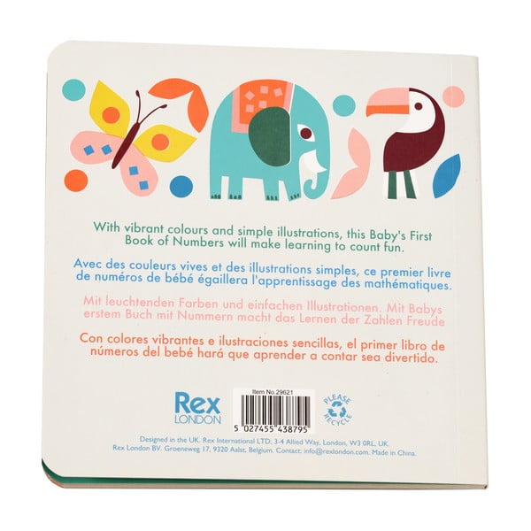 Interaktivní hračka First Book of Numbers – Wild Wonders – Rex London-image-4